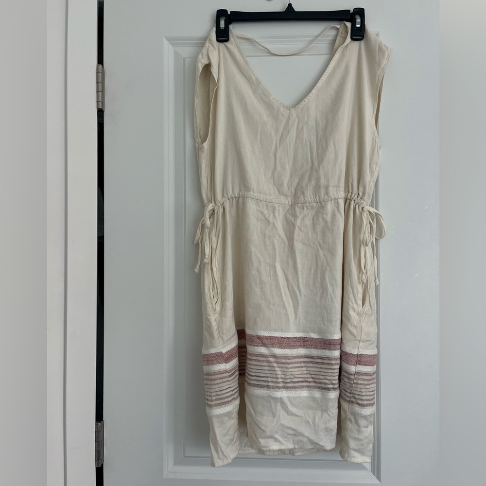 Cream, knee length dress, from Universal Thread